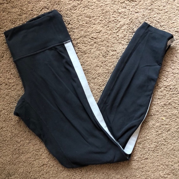 Athleta Gray Running Tights Size Small - Picture 3 of 8